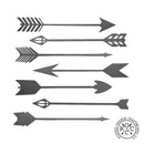 15" Metal Arrows - 7 Styles - Wall Art Decor Arrow for Home