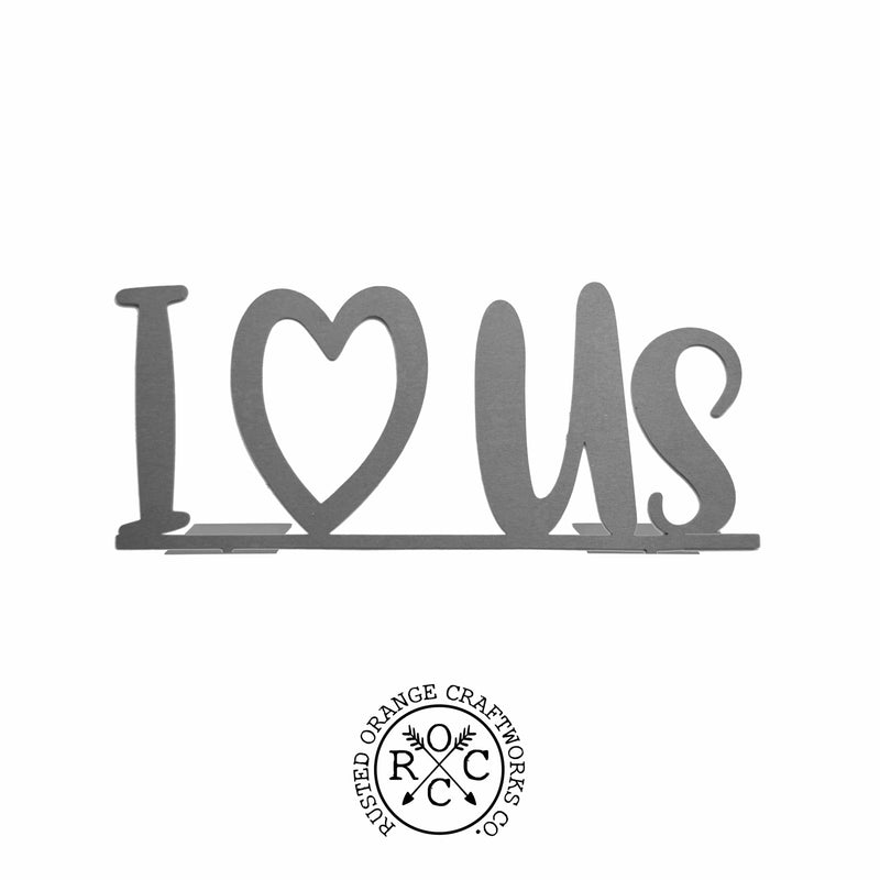 4"  L-O-V-E Stand-Up Set - 2 Styles - Anniversary Gift for Her or Him