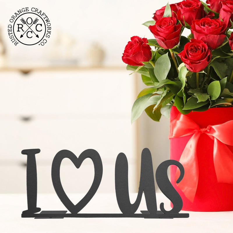 4"  L-O-V-E Stand-Up Set - 2 Styles - Anniversary Gift for Her or Him