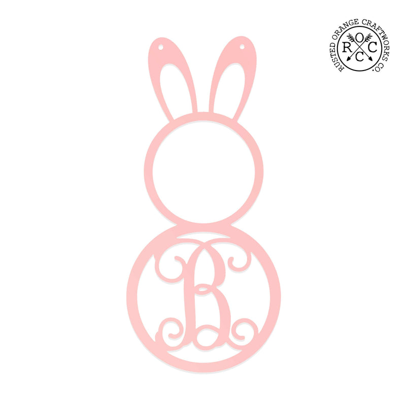Peter Cottontail Monogram - Door Wreaths for Front Door Outside