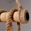 GobekUsa Hemp Rope Pendant Lights | E27 Bulb | Creative Hanging Lamp for Home and Kitchen
