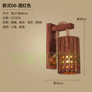 GobekUsa Bamboo Wicker Wall Lamp E27 Chandeliers Hand-Woven Room Decor Light Fixtures