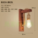 GobekUsa Bamboo Wicker Wall Lamp E27 Chandeliers Hand-Woven Room Decor Light Fixtures