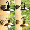 GobekUsa Black Rustic Gooseneck Outdoor Barn Light Fixture for Patio/Garage/Bathroom