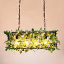 GobekUsa Rustic Black Metal Island Pendant Light for Restaurants