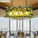 GobekUsa Rustic Black Metal Island Pendant Light for Restaurants