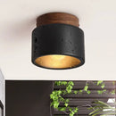 GobekUsa Black Travertine Ceiling Light: Entrance Hallway Balcony Bedroom Living Room Hotel Decor