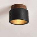 GobekUsa Black Travertine Ceiling Light: Entrance Hallway Balcony Bedroom Living Room Hotel Decor