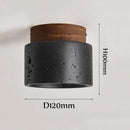GobekUsa Black Travertine Ceiling Light: Entrance Hallway Balcony Bedroom Living Room Hotel Decor