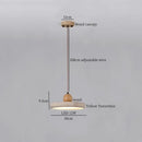 GobekUsa Glass Ball LED Pendant Light Yellow for Home Decor Dining Living Room