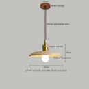 GobekUsa Glass Ball LED Pendant Light Yellow for Home Decor Dining Living Room