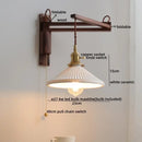 GobekUsa Clear Glass LED Wall Sconce Modern Stair Light Fixture Home Decor