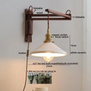GobekUsa Clear Glass LED Wall Sconce Modern Stair Light Fixture Home Decor