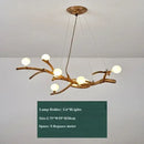 GobekUsa Glass Bubble Chandelier Pendant Light for Living Dining Room