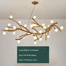 GobekUsa Glass Bubble Chandelier Pendant Light for Living Dining Room