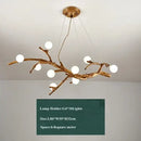 GobekUsa Glass Bubble Chandelier Pendant Light for Living Dining Room