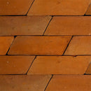 Rustic Cotto Natural Chevron Terracotta Tiles 4x12