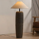 GobekUsa Ceramic Wabi Sabi Antique Japanese Floor Lamp for Living Room