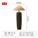 GobekUsa Ceramic Wabi Sabi Antique Japanese Floor Lamp for Living Room