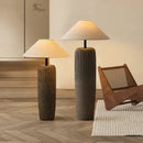 GobekUsa Ceramic Wabi Sabi Antique Japanese Floor Lamp for Living Room