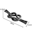 GobekUsa Geometric Knot Resin Sculpture Desk Decoration Room Aesthetics Artwork
