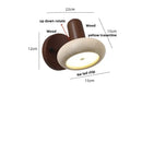 GobekUsa Iron Rotate LED Wall Light Sconce Yellow Travertine: Modern Nordic Bedroom Lamp