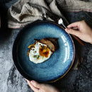 GobekUsa Ceramic Salad Bowl - 8.5inch Deep Dish Plate - Eco-Friendly Porcelain Bowl