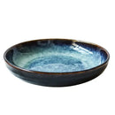GobekUsa Ceramic Salad Bowl - 8.5inch Deep Dish Plate - Eco-Friendly Porcelain Bowl