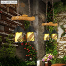 GobekUsa Farmhouse Black Hanging Lamp for Restaurant Island Lighting with 3 Lights, Cylinder White Fabric/Clear Glass Shade