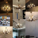 GobekUsa Antler Pendant Chandelier for Home and Bar Decor - Industrial Deer Horn Fixture
