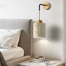 GobekUsa Cement LED Wall Lamp Sconce Nordic Modern Home Decor for Bedroom Hallway