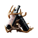GobekUsa Buckhorn Wine Holder - Decorative Resin Antlers Bottle Rack