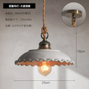 GobekUsa Cement Loft Style Industrial Pendant Light LED Luminaria