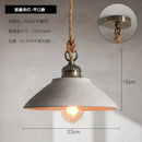 GobekUsa Cement Loft Style Industrial Pendant Light LED Luminaria
