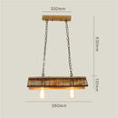 GobekUsa Bamboo Pendant Chandelier: Chinese Classic for Kitchen, Cafe, Bar, Inn, Restaurant Lighting