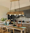GobekUsa Bamboo Pendant Chandelier: Chinese Classic for Kitchen, Cafe, Bar, Inn, Restaurant Lighting