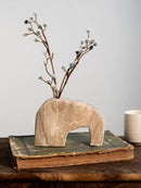 GobekUsa Garden Rattan Hydroponic Vases Modern Luxury Floor Vase Decor