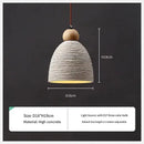 GobekUsa Concrete Cement Pendant Lights LED E27 Industrial Art Decor Zen Décor