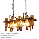 GobekUsa Iron LED Pendant Chandelier for Kitchen, Bar, and Cafe