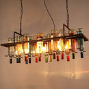 GobekUsa Iron LED Pendant Chandelier for Kitchen, Bar, and Cafe