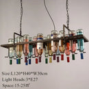 GobekUsa Iron LED Pendant Chandelier for Kitchen, Bar, and Cafe