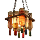 GobekUsa Iron LED Pendant Chandelier for Kitchen, Bar, and Cafe