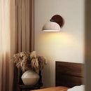 GobekUsa Canopy LED Wall Light Yellow Travertine Modern Iron Bedside Lamp