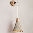 GobekUsa LED Wall Light Fixture with Pull Chain Switch - Modern Nordic Design