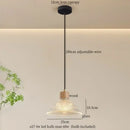 GobekUsa Glass LED Pendant Light - Modern Nordic Hanging Lamp for Home and Dining
