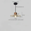 GobekUsa Glass LED Pendant Light - Modern Nordic Hanging Lamp for Home and Dining