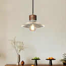 GobekUsa Glass LED Pendant Light - Modern Nordic Hanging Lamp for Home and Dining