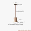 GobekUsa Columnar Stone LED Pendant Lamp - Yellow Travertine - Nordic Minimalism