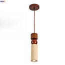 GobekUsa Columnar Stone LED Pendant Lamp - Yellow Travertine - Nordic Minimalism