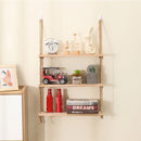 GobekUsa Rustic Wood Floating Wall Shelves - Set of 3
